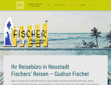 Tablet Screenshot of fischers-reisen.com